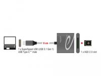 DeLOCK 91746 geheugenkaartlezer Antraciet USB 3.0 (3.1 Gen 1) Type-C - thumbnail