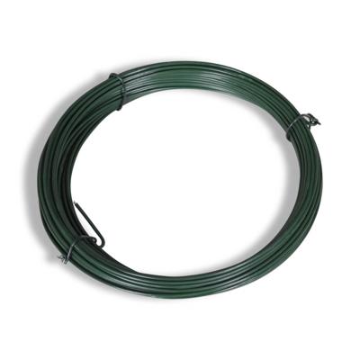 VidaXL Hekbinddraad 25 m 1,4/2 mm staal groen VidaXL Hekbinddraad 25 m 1,4/2 mm staal groen