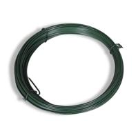 VidaXL Hekbinddraad 25 m 1,4/2 mm staal groen - thumbnail