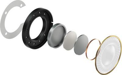 Oordopjes Pioneer HDJ-X5-S Zilverkleurig