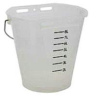 Kalveremmer wit transparant 2-zijdig plat - thumbnail