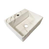 Wiesbaden Leto fontein 33,5 x 29 x 11,5 cm keramiek carrara - thumbnail