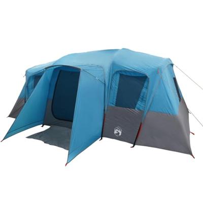VidaXL Tunneltent 16-persoons waterdicht blauw VidaXL Tunneltent 16-persoons waterdicht blauw