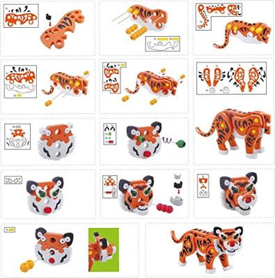Toi Toys 3D puzzel foam Tijger Toi Toys 3D puzzel foam Tijger