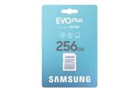 Samsung EVO Plus 256GB SDXC SD-Kaart Wit - thumbnail