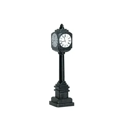 Kerstfiguur Street clock LEMAX - Lemax