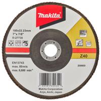 Makita Accessoires Lamellenschuurschijf 180mm Z40 - D-27735 D-27735 - thumbnail