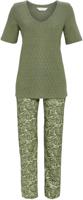 Tropisch groene pyjama katoen - thumbnail