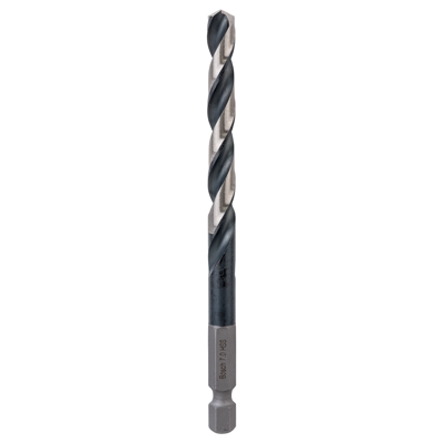 Bosch Accessories 2608577060 Metallbohrer PRO Impact 7,0mm HSS-G Länge 69/109mm 6kant Schaft 1/4 HSS-G Metaal-spiraalboor 7 mm Gezamenlijke lengte 109 mm