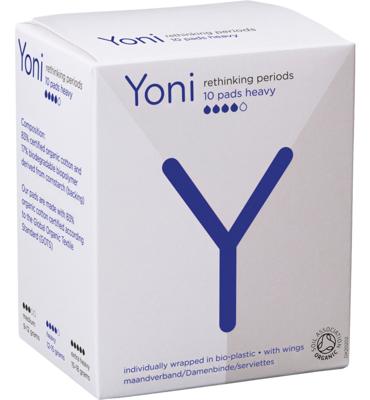 Yoni Maandverband Heavy met Vleugels