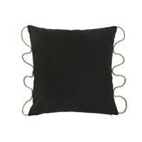 Kussen Home ESPRIT Zwart 45 x 15 x 45 cm - thumbnail