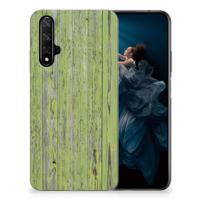 Honor 20 Bumper Hoesje Green Wood - thumbnail