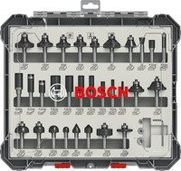 Bosch Professional 30-delige Frezenset met 6mm schacht - 2607017474 - thumbnail