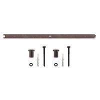 Intersteel Tussenrail 90cm tbv schuifdeursysteem - antiek - thumbnail