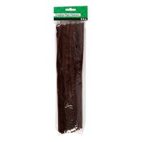 Creativ Company Chenille bruin 30cm, 50st. - thumbnail