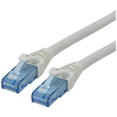 ROLINE Patchkabel Cat.6A UTP, Component Level, LSOH, grijs, 10 m ROLINE Patchkabel Cat.6A UTP, Component Level, LSOH, grijs, 10 m