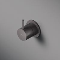 Omstelkraan Hotbath Cobber Inbouw afbouwdeel 2-weg Verouderd IJzer - thumbnail