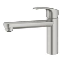 GROHE Eurosmart Keukenkraan - draaibare uitloop - rvs look 30463dc0 - thumbnail