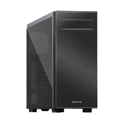 Chieftec AL-02B-TG-OP Tower PC-behuizing Zwart Chieftec AL-02B-TG-OP Tower PC-behuizing Zwart