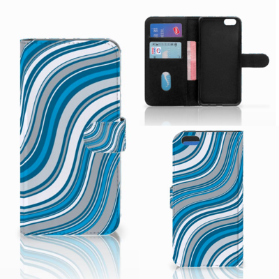 Apple iPhone 7 Plus | 8 Plus | Telefoon Hoesje | Waves Blue