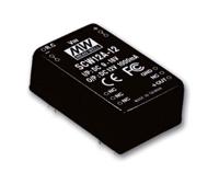 MEAN WELL SCW12B-12 DC/DC-converter 12 W Aantal uitgangen: 1 x Inhoud 1 stuk(s) - thumbnail