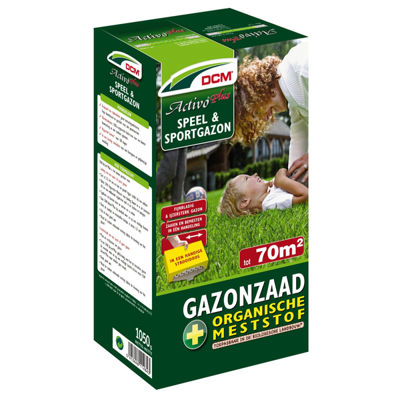 Activo Plus - graszaad voor speel- en sportgazon 0.6 kg Activo Plus - graszaad voor speel- en sportgazon 0.6 kg