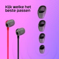 Hoofdtelefoon met microfoon HyperX Earbuds II Rood - thumbnail