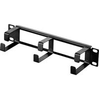 Renkforce RF-3429154 10 inch Kabelgeleiding voor patchkast 1 HE Zwart - thumbnail