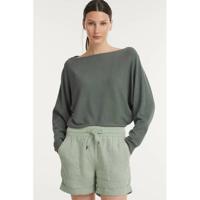 Anna van Toor straight fit short lichtgroen - thumbnail