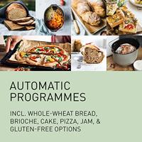 Panasonic SD-ZD2010KXH broodbakmachine Zwart 700 W - thumbnail