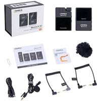 comica BoomX-D D1 draadloze microfoonset met 1 zender en ontvanger voor camera en smartphone - thumbnail