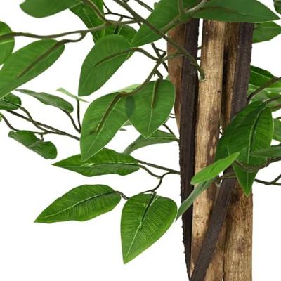 Kunst Ficus plant 788 bladeren 120 cm groen