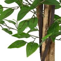 Kunst Ficus plant 788 bladeren 120 cm groen - thumbnail