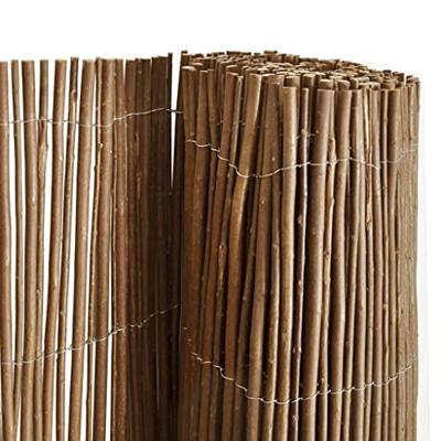 VidaXL Tuinscherm 300x100 cm wilgenhout