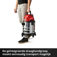 Einhell Power X-Change TC-VC 18/20 Li S-Solo Nat- en droogzuiger 20 l Zonder accu, Zonder lader - thumbnail