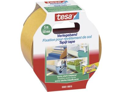 tesa EXTRA STRONG 05681-00018-11 Bevestigingstape Oranje (l x b) 5 m x 50 mm 1 stuk(s) tesa EXTRA STRONG 05681-00018-11 Bevestigingstape Oranje (l x b) 5 m x 50 mm 1 stuk(s)