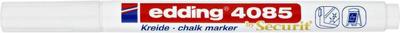 Krijtstift edding 4085 rond 1-2mm wit | 10 stuks