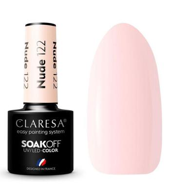 Claresa uv/led gellak 5ml nude 122 Claresa uv/led gellak 5ml nude 122