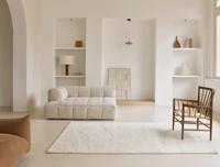 Brink en Campman - Decor Scape Woolwhite 095001 - 140x200 cm Vloerkleed - thumbnail