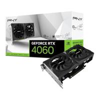 PNY Nvidia GeForce RTX 4060 Videokaart GeForce RTX 4060 8 GB GDDR6-RAM DisplayPort, HDMI - thumbnail