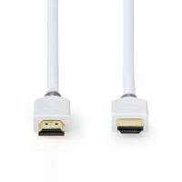 Nedis CVBW34000WT50 High Speed ??hdmi™-kabel Met Ethernet Hdmi™ Connector Hdmi™ Connector 4k@60hz 18 Gbps 5.00 M Rond Pvc Wit Doos - thumbnail