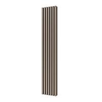 Plieger Siena designradiator verticaal dubbel 1800x318mm 1096W zandsteen 7253167 - thumbnail