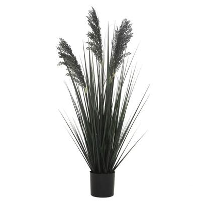 Siergras in pot zwart 92 cm kunstplant Buitengewoon de Boet - Buitengewoon de boet Siergras in pot zwart 92 cm kunstplant Buitengewoon de Boet - Buitengewoon de boet