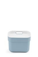 Curver ready to collect prullenbak GFT 5 liter blauw-lichtgrijs - thumbnail