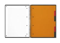 Oxford INTERNATIONAL organiserbook, 160 bladzijden, ft A4+, geruit 5 mm - thumbnail