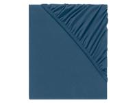 LIVARNO home Jersey hoeslaken 140-160 x 200 cm (Blauw) - thumbnail