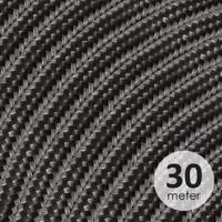 ROL 30 Meter strijkijzersnoer ANTRACIET 3X0.75mm - thumbnail