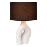 Lucide FORMA - Tafellamp - 1xE27 - Wit - thumbnail