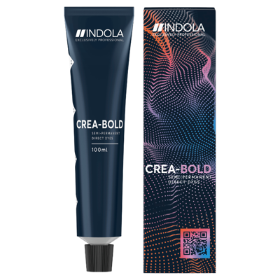 Indola Profession Crea-Bold Pastel Lavender Semi Permanent Hair Color Cream 100ml