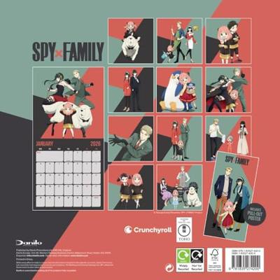 Spy X Family Kalender 2026
